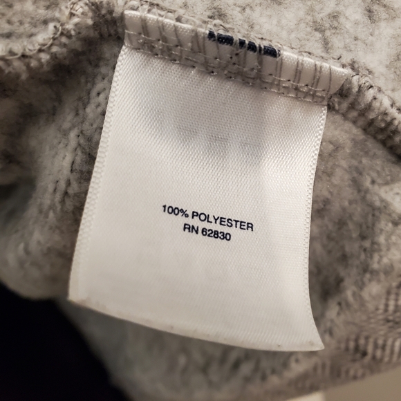 Lands' End Gray Herringbone Knit Jacket XS PETITE - Picture 11 of 11